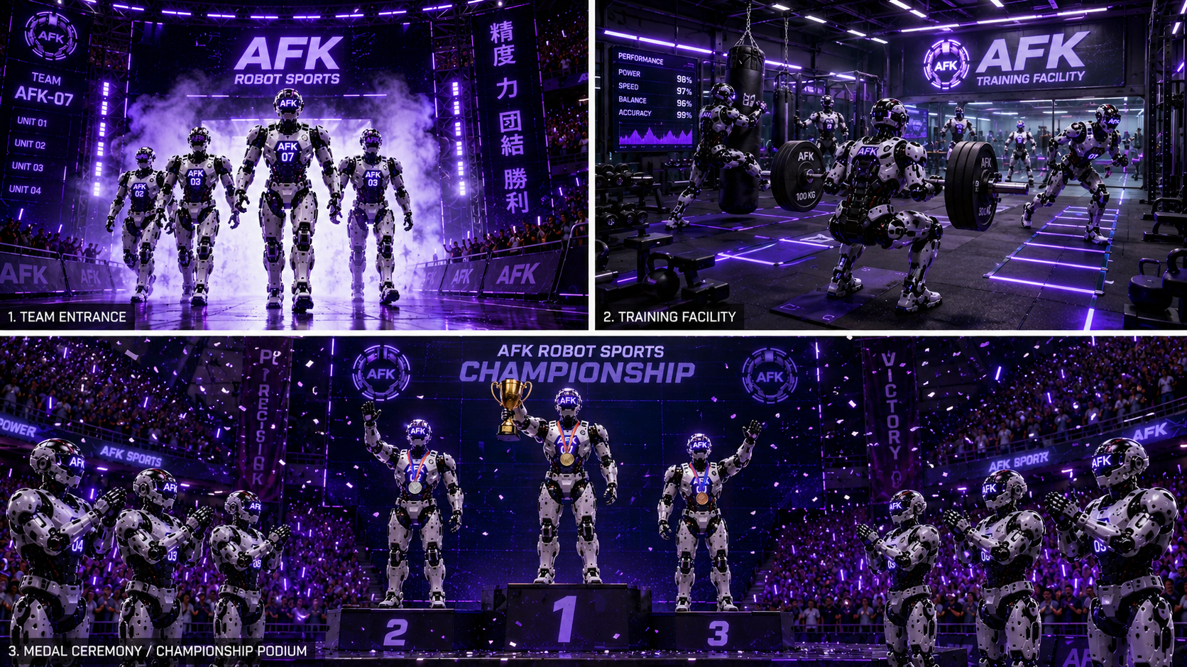 AFK Robot Sports scene